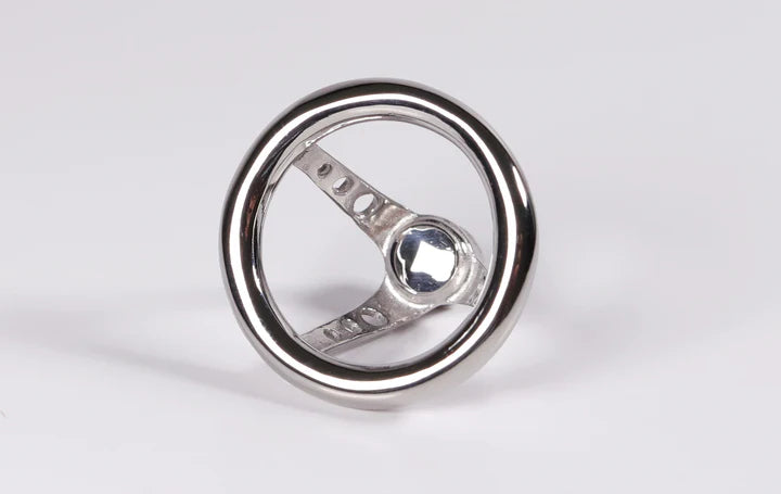 Jevries Donut Steering Wheel (Chrome)